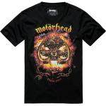 Magliette & T-shirt musicali scontate nere L di cotone mezza manica per Uomo Brandit Motorhead 