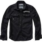 Camicie ricamate nere L per Uomo Brandit Motorhead 