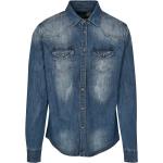 Camicie blu L di jeans per Uomo Brandit 
