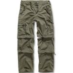 Pantaloni verdi 3 XL taglie comode traspiranti da trekking per Uomo Brandit 