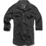Camicie slim nere 3 XL taglie comode per Uomo Brandit 