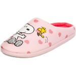 Brandsseller Pantofole da donna con motivo Snoopy e Minnie Mouse, ciabatte per il tempo libero, Rosa rosa., 36/37 EU