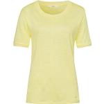 BRAX Style Cathy Linen T-Shirt, Giallo, 48 Donna