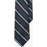 Cravatte tinta unita grigio scuro di seta a righe lavabili in lavatrice per Uomo Brooks Brothers 