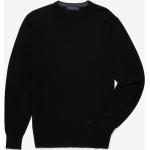Maglie classiche nere M di lana merino lavaggio a mano con girocollo per Uomo Brooks Brothers 