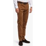 Pantaloni casual marroni in velluto a coste a 5 tasche per Uomo Brooks Brothers 