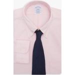 Camicie Oxford eleganti rosa di cotone lavabili in lavatrice per Uomo Brooks Brothers 
