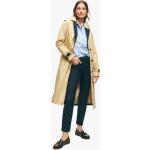 Trench casual beige scuro XS di cotone Brooks Brothers 