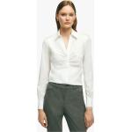 Camicie stretch eleganti bianche XS in misto cotone per Donna Brooks Brothers 
