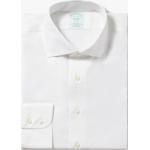 Camicie eleganti bianche di cotone lavabili in lavatrice senza maniche per Uomo Brooks Brothers 