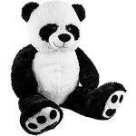 Peluche scontati in peluche a tema panda panda per bambini 100 cm Brubaker 