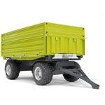 bruder 02203 - Fliegl Ribaltabile laterale a 3 sponde con sponda mobile, rimorchio ribaltabile, rimorchio da trasporto, trattore
