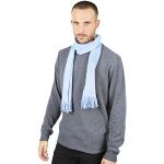 Accessori moda celesti di lana merino per l'autunno per Uomo 