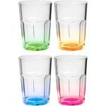 Servizi bicchieri multicolore 