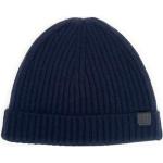 Bruno Magli 100% Italian Cashmere Hat for Men Men s Knit Winter Beanie (Navy Ribbed)