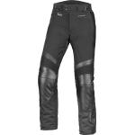 Pantaloni antipioggia neri in poliestere antivento impermeabili traspiranti da moto Büse 