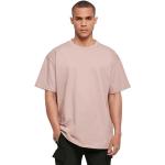 Magliette & T-shirt scontate casual rosa XS taglie comode di cotone mezza manica con scollo rotondo per Uomo Build your Brand 