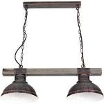 Lampadari rustici di legno da cucina compatibile con E27 Licht-erlebnisse 