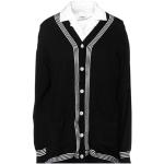 Cardigan classici neri S di lana manica lunga per Donna Burberry 
