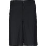 Shorts invernali neri M di lana tinta unita per Uomo Burberry 
