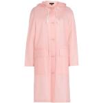 Cappotti classici rosa S in poliuretano tinta unita manica lunga per Donna Burberry 