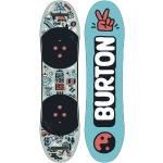 Tavole snowboard scontate blu chiaro 80 cm per bambini Burton 