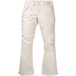 Pantaloni bianchi S impermeabili traspiranti da snowboard per Donna Burton 