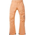 Pantaloni arancioni M Gore Tex antivento impermeabili traspiranti da snowboard per Donna Burton 