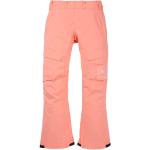 Pantaloni rosa M Gore Tex antivento impermeabili traspiranti da snowboard per Donna 
