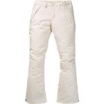 Pantaloni bianchi L in taffetà Bluesign sostenibili traspiranti da sci per Donna 
