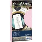 busta special events metal - rosa - 110 x 220mm - 120gr - favini - conf. 10 buste