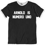 buzz shirts Arnold Is Numero Uno - Mens Organic Cotton Retro Vintage Fancy Dress T-Shirt As Worn By