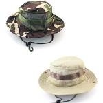 Cappelli militari kaki mimetici traspiranti a pescatore per Uomo 