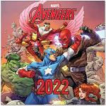 Calendario 2022 da Muro Marvel The Avengers con po