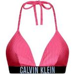 Top bikini scontati rosa XS per Donna Calvin Klein 
