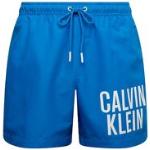 Pantaloncini scontati azzurri M da mare per Uomo Calvin Klein 