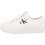 Sneakers larghezza E casual bianche numero 41 per Donna Calvin Klein 