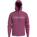 Felpe scontate viola S di cotone Bio con cappuccio per Uomo Calvin Klein 