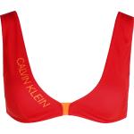 Bikini rossi S da lavare a mano a triangolo per Donna Calvin Klein Underwear 
