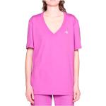 Magliette & T-shirt scontate rosa M di cotone mezza manica con manica corta per Donna Calvin Klein 