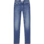 Jeans scontati blu in denim sostenibili a vita alta per Donna Calvin Klein Jeans 