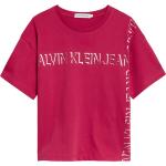 Magliette intime scontate rosa 10 anni in poliestere Bio lavabili in lavatrice mezza manica per bambina Calvin Klein Underwear di Dressinn.com 