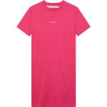 Abiti scontati rosa XS di cotone per Donna Calvin Klein Jeans 