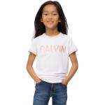 Top scontati bianchi 13/14 anni di cotone per bambina Calvin Klein Jeans di Dressinn.com 