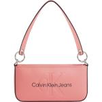 Borse a spalla scontate rosa in poliuretano per Donna Calvin Klein Jeans 