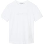 Magliette & T-shirt bianche S di cotone lavabili in lavatrice mezza manica con manica corta per Donna Calvin Klein Jeans 