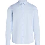 Camicie blu XL sostenibili con manica lunga per Uomo Calvin Klein 