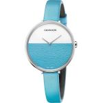 Orologi da polso scontati blu Taglia unica di vetro minerale per Donna Calvin Klein 