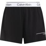 Shorts neri L in viscosa per Donna Calvin Klein 