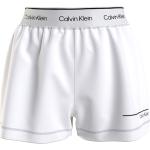 Shorts bianchi S in viscosa per Donna Calvin Klein 